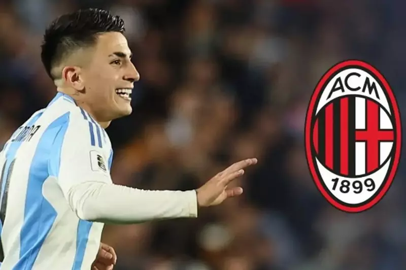 ميلان يضع عينه على لاعب وسط أرجنتيني موهوب